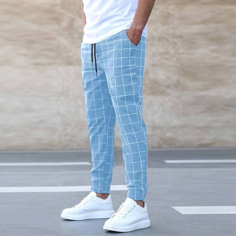 Trending mens plaid pants