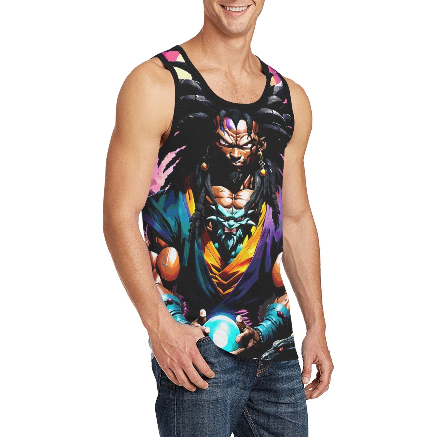 ROYAL DYNASTY ANIME Men's All Over Print Tank Top (Model T57)