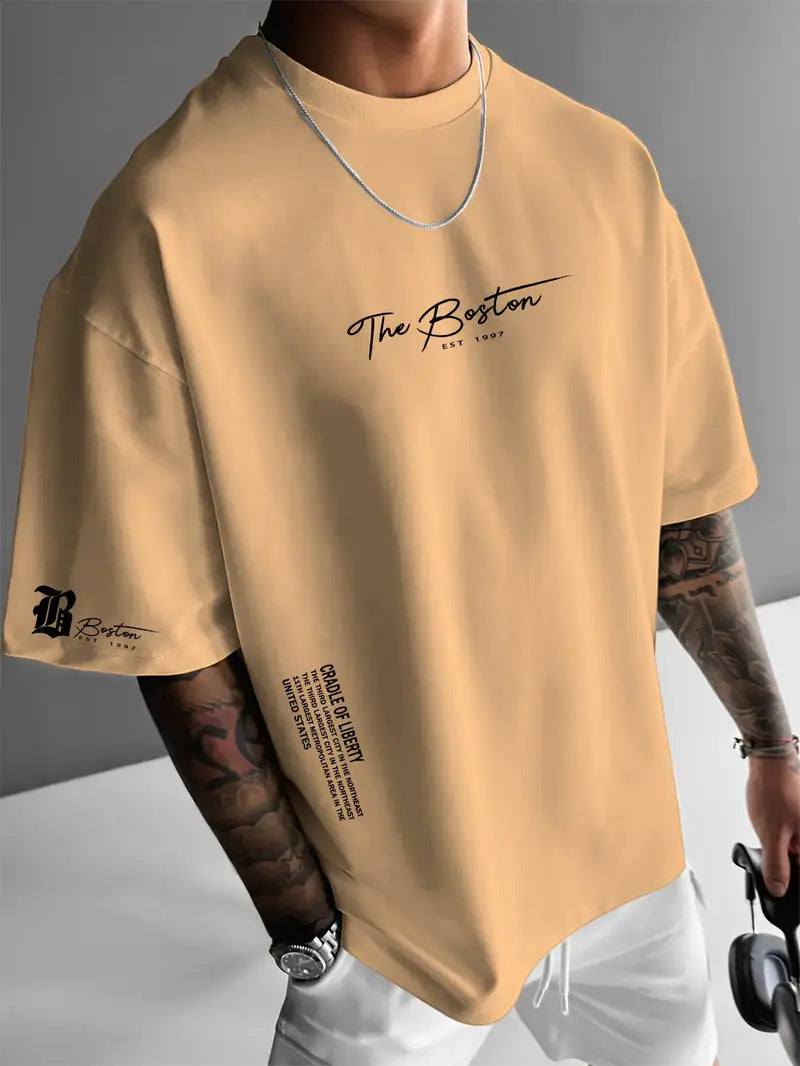 New Men's Casual Short Sleeve shirt