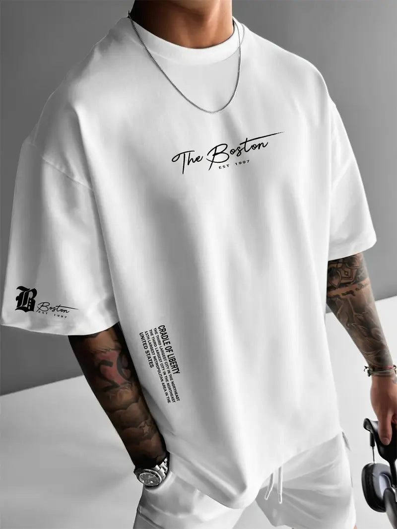 New Men's Casual Short Sleeve shirt