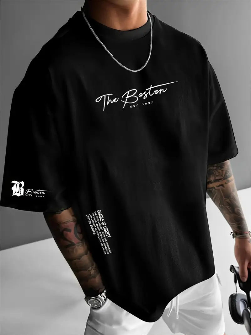 New Men's Casual Short Sleeve shirt