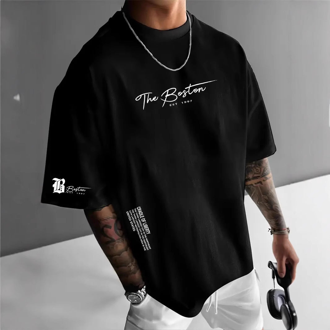 New Men's Casual Short Sleeve shirt