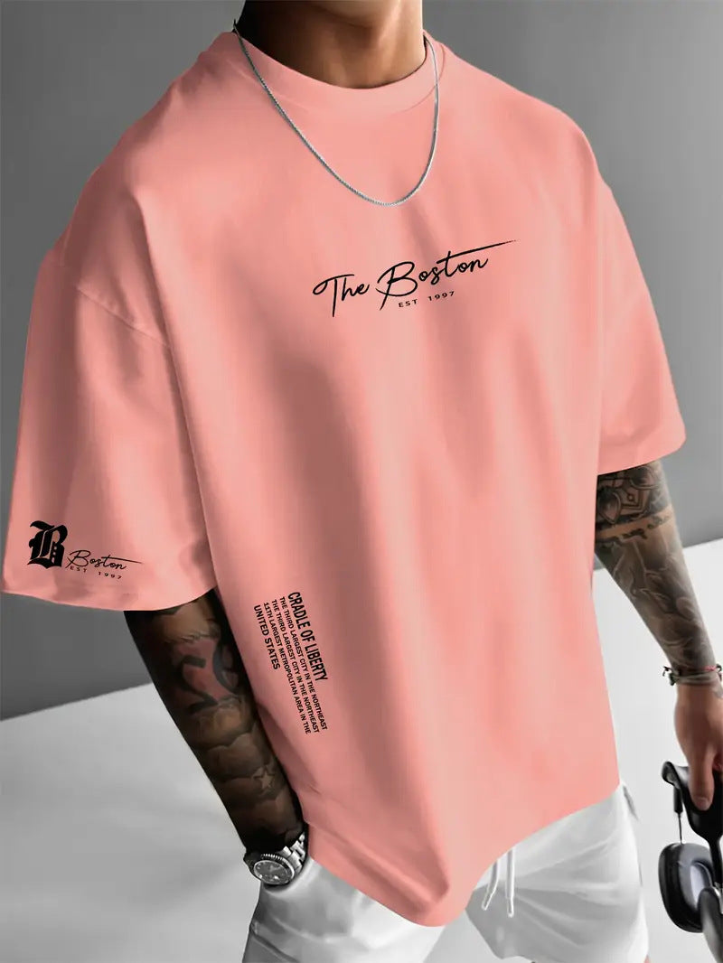 New Men's Casual Short Sleeve shirt