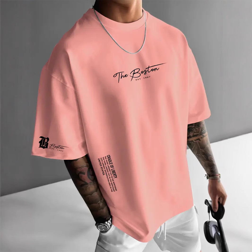 New Men's Casual Short Sleeve shirt