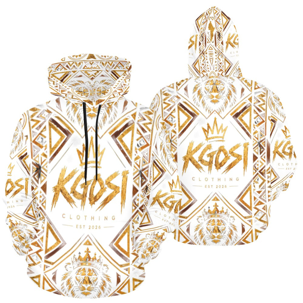 KGOSI Women's All Over Print Hoodie (Model H13)