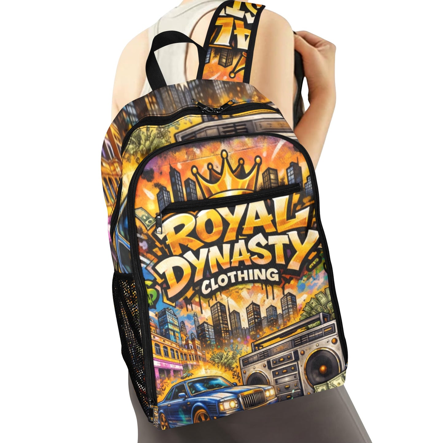 ROYAL DYNASTY BIG MONEY All Over Print Leisure Sports Backpack