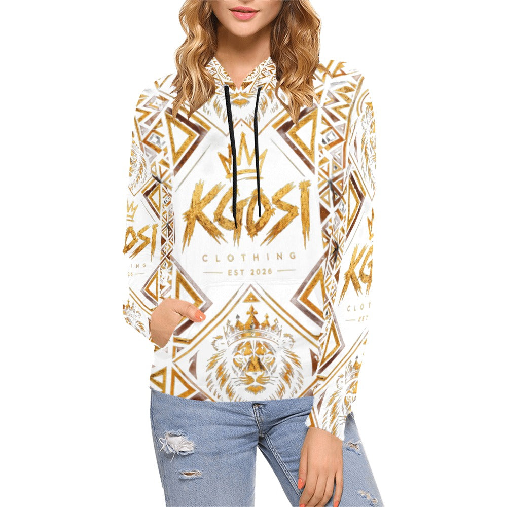 KGOSI Women's All Over Print Hoodie (Model H13)