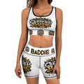 CERTIFIED BADDIE Women's Luxe Yoga Set With Shorts – Elevated Activewear