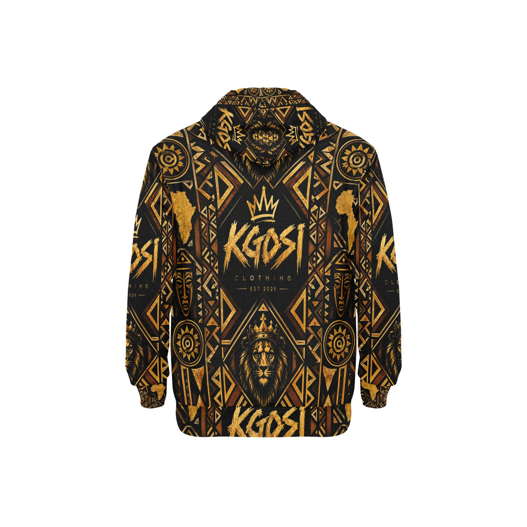 KGOSI Men's Long Sleeve Fleece Hoodie (H55)
