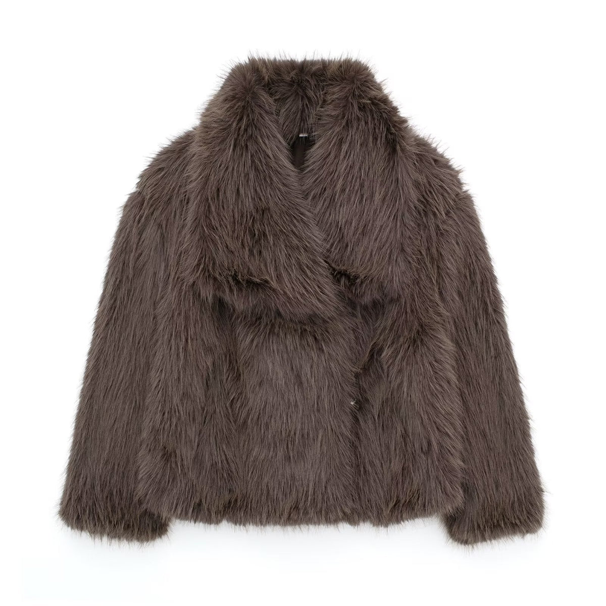 Women's Winter Plush Lapel Coat