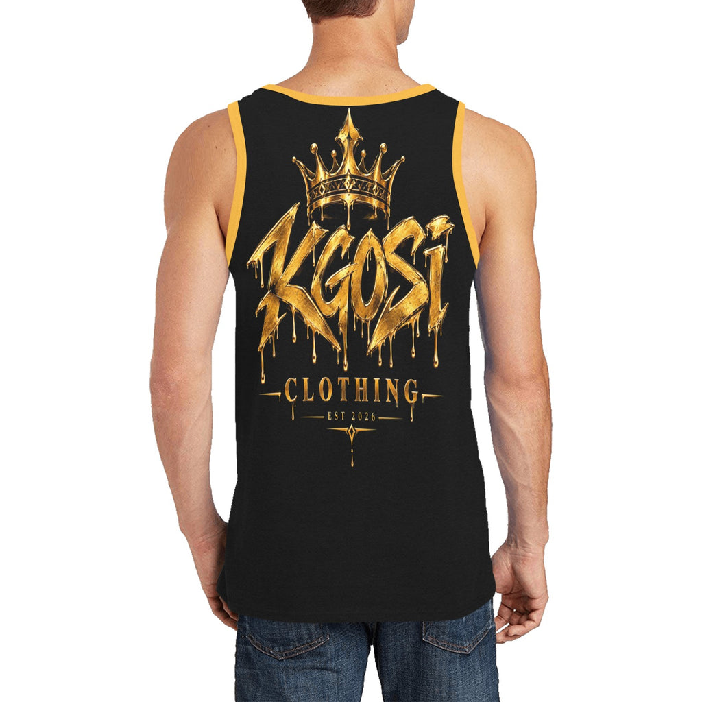 KGOSI Men's All Over Print Tank Top (Model T57)
