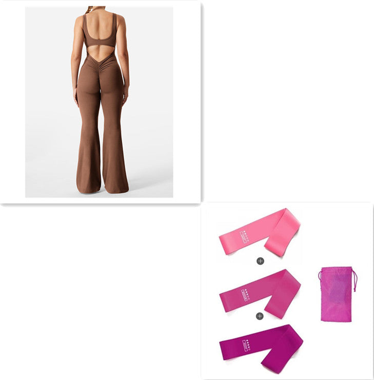 Slim Fit backless Jumpsuit