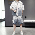 Men's Casual Summer Suit Outfit Set