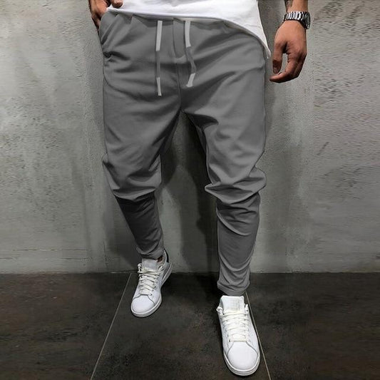 Men's  Pants With Elastic Band