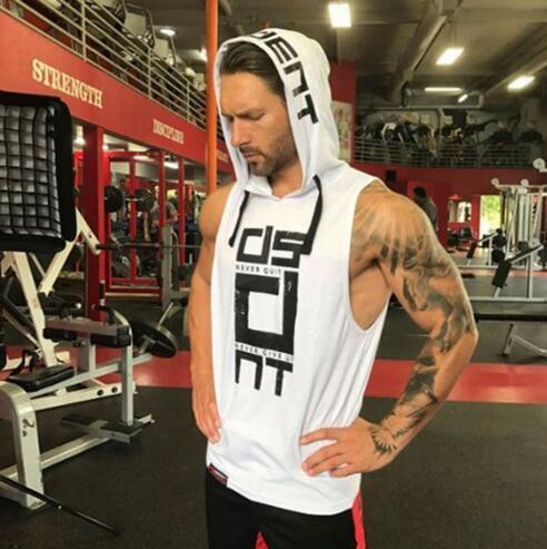 Men's Summer Sleeveless Hoodie – Streetwear Tank