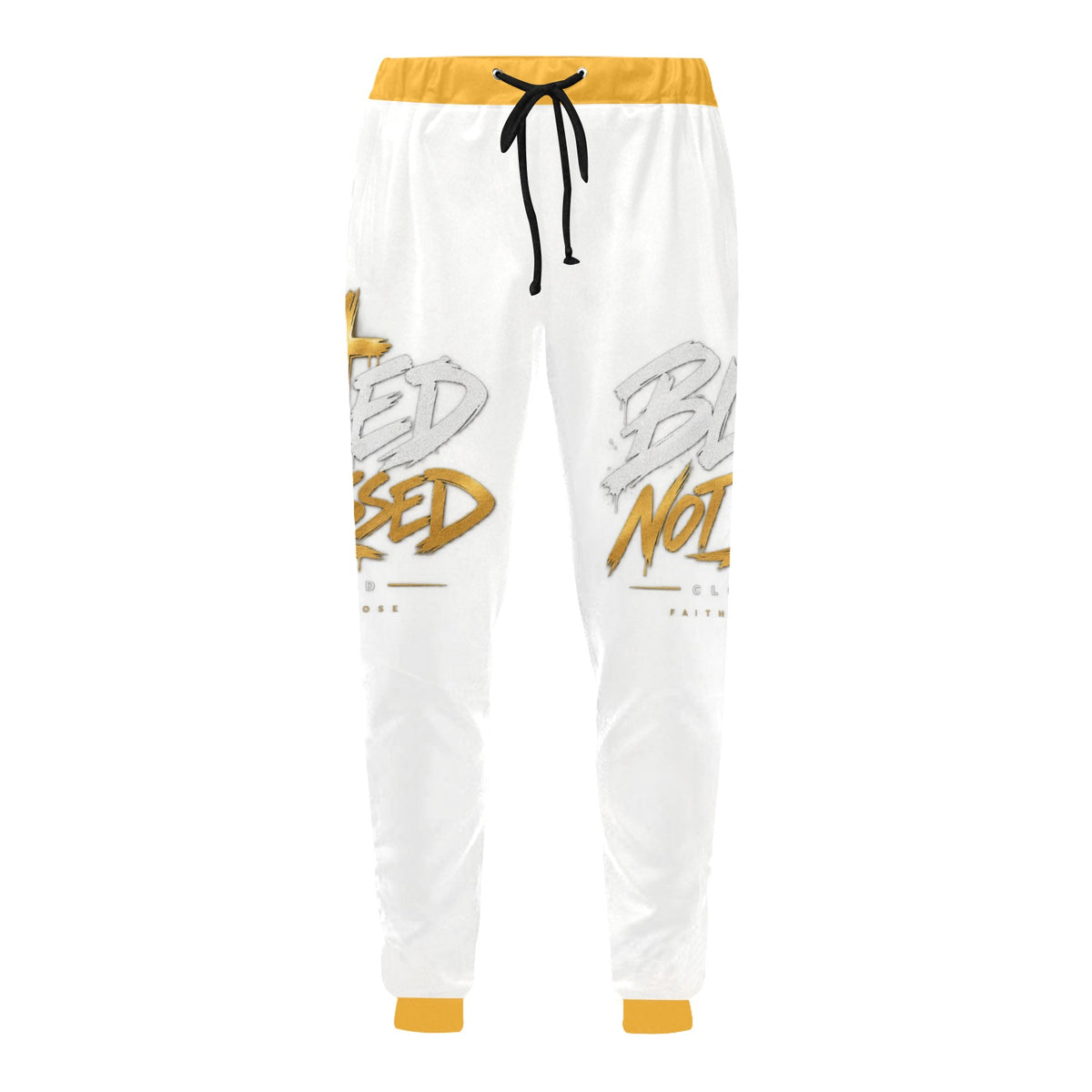 Blessed Not Stressed Men's Baggy Drawstring Pants