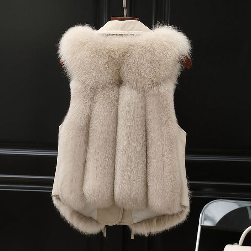 Fur Vest Coat