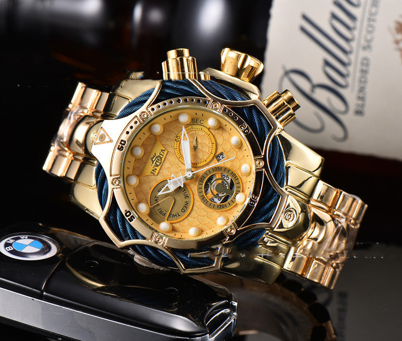 Prestigious Men's Quartz Watch