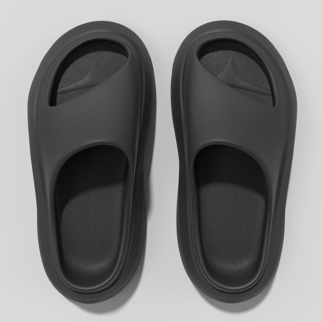 Thick Heel Slippers