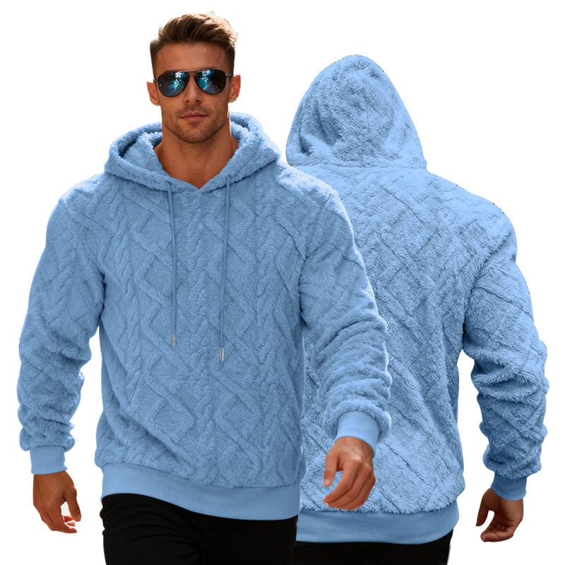 Plush Hooded Sweatshirt