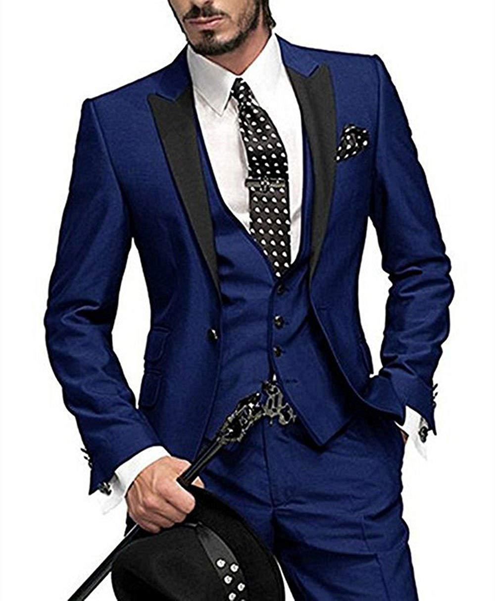Men's Three-piece Best Man Wedding Suit