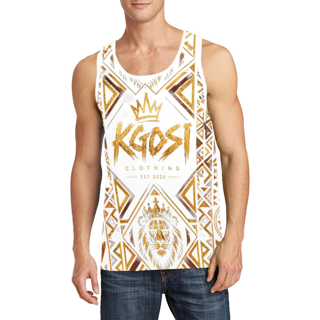 KGOSI Men's All Over Print Tank Top (Model T57)
