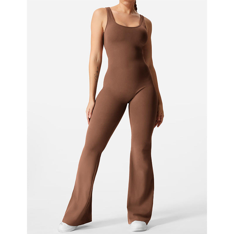 Slim Fit backless Jumpsuit