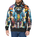 TEAM LOTTERY Men's Long Sleeve Fleece Hoodie