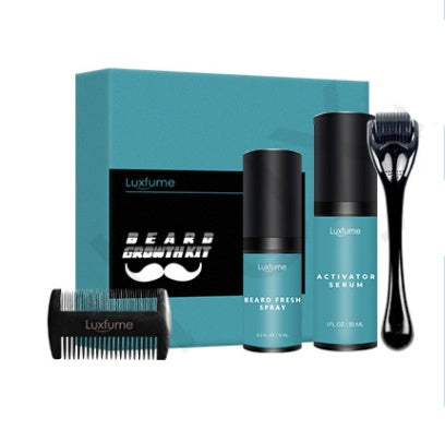 Beard Growth Liquid  Care Set