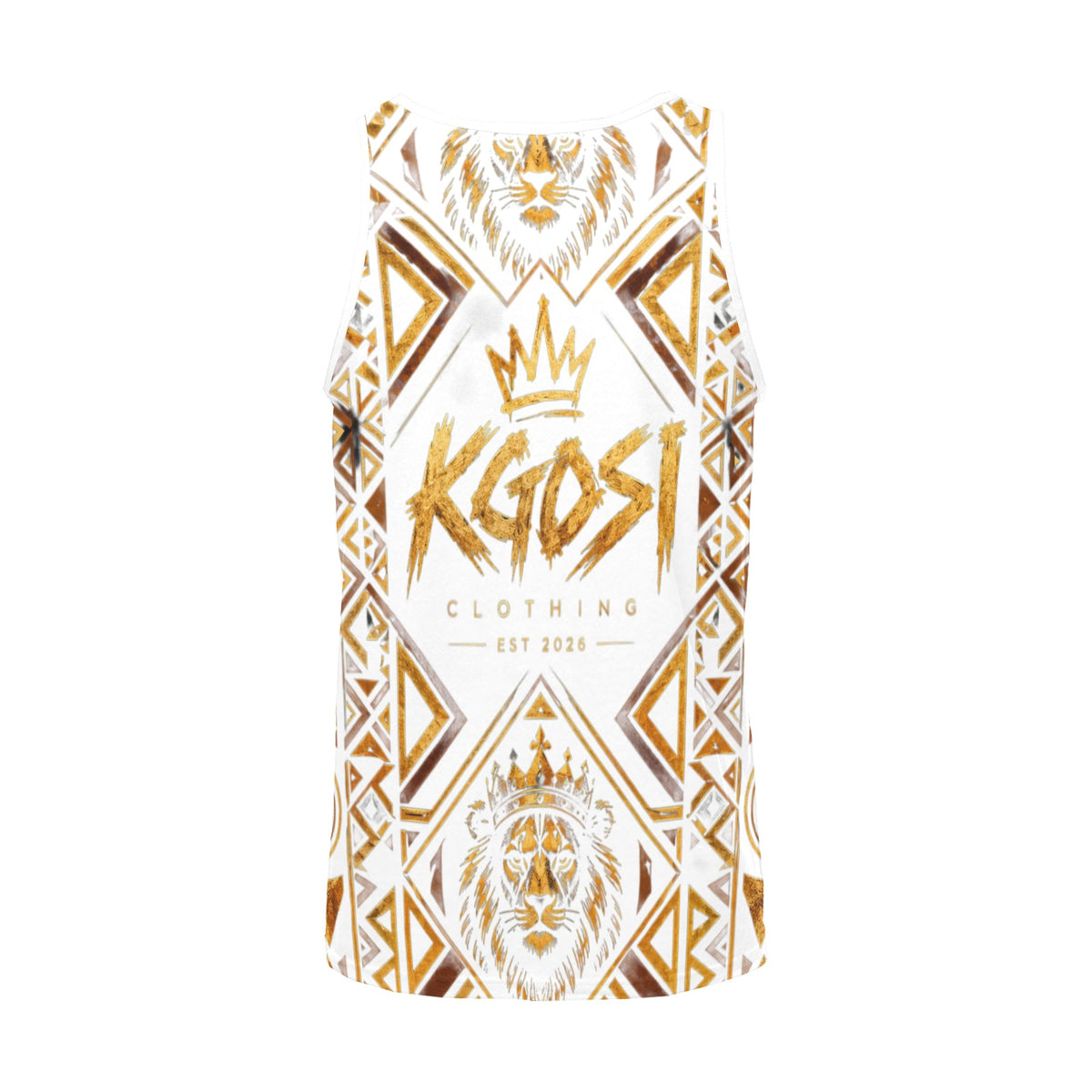 KGOSI Men's All Over Print Tank Top (Model T57)