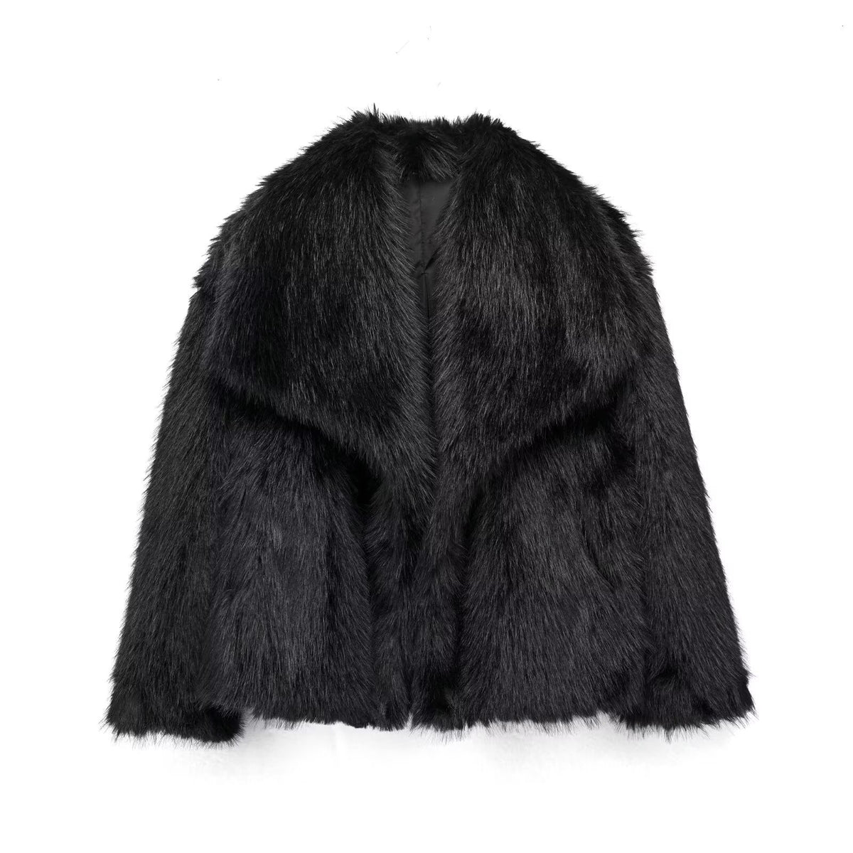 Women's Winter Plush Lapel Coat