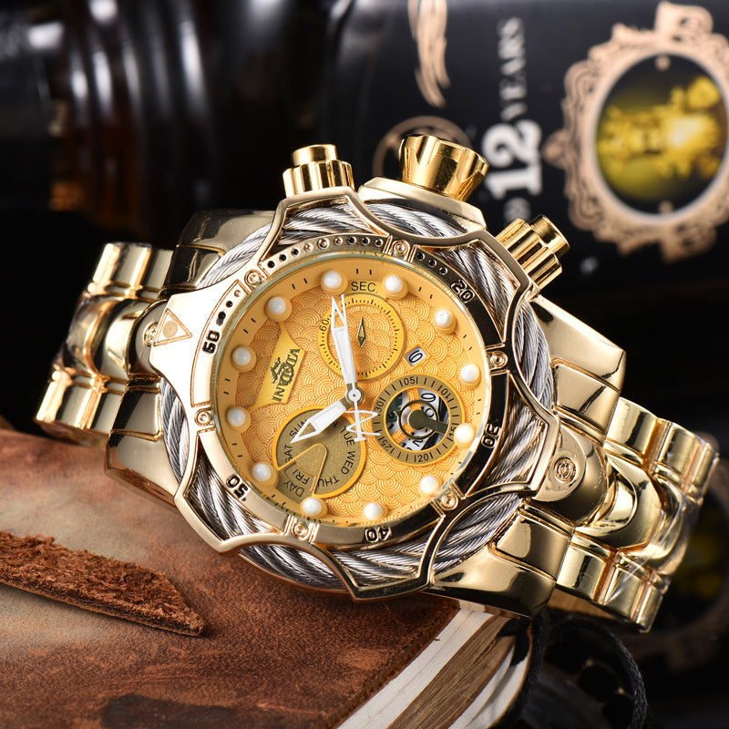Prestigious Men's Quartz Watch
