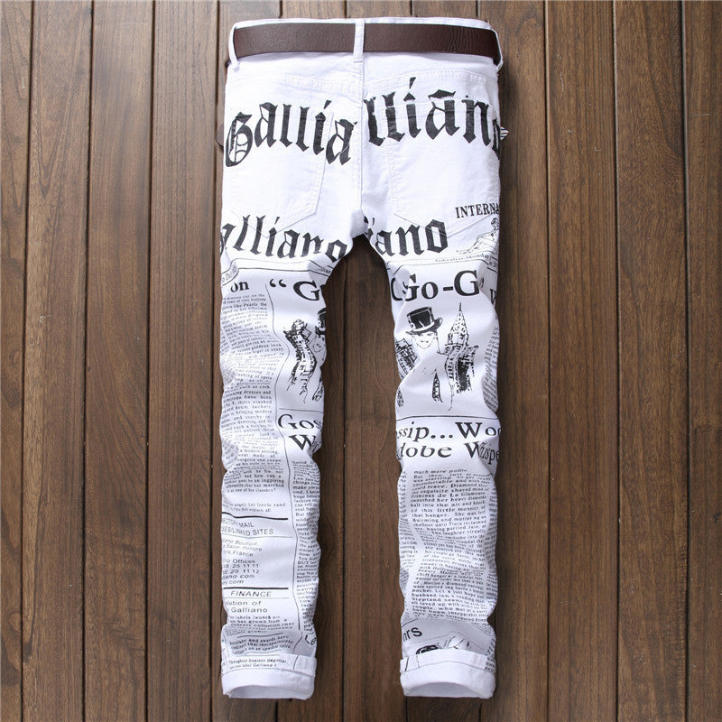 Newspaper jeans