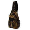 KGOSI MONEY BAG V2 All-over print zippered sling bag