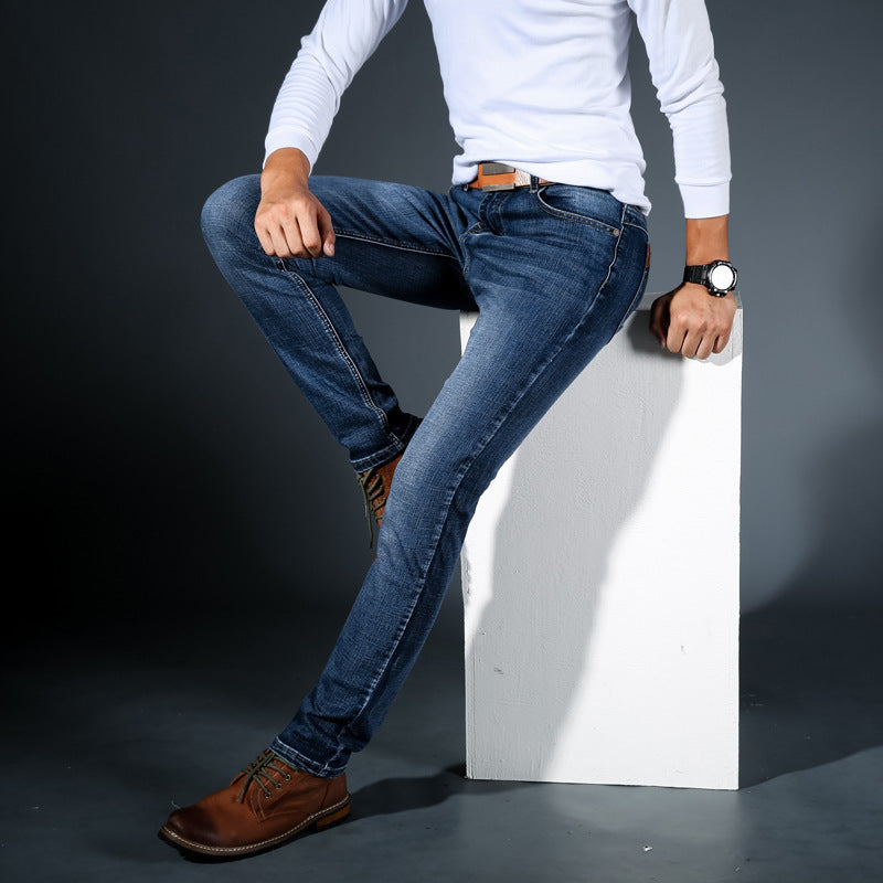 Men's casual Slim jeans