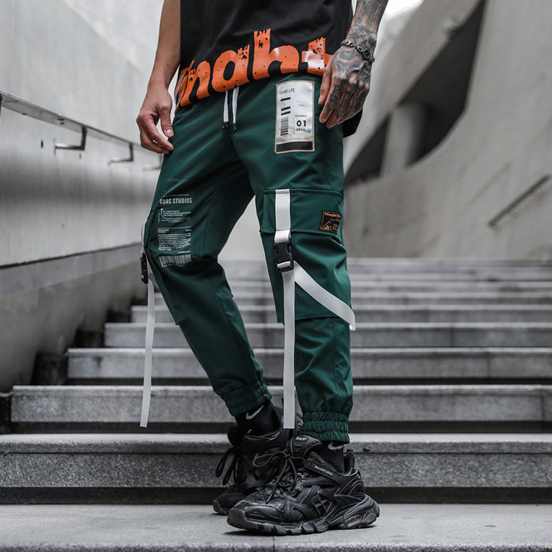 casual big vibe trousers Overalls pants
