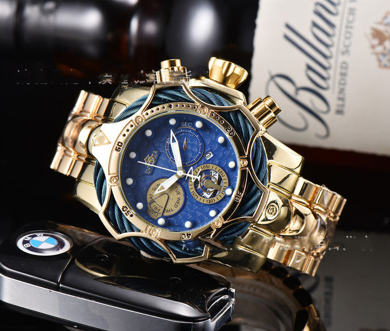 Prestigious Men's Quartz Watch