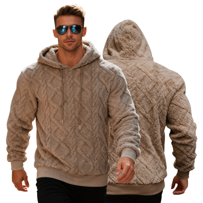 Plush Hooded Sweatshirt