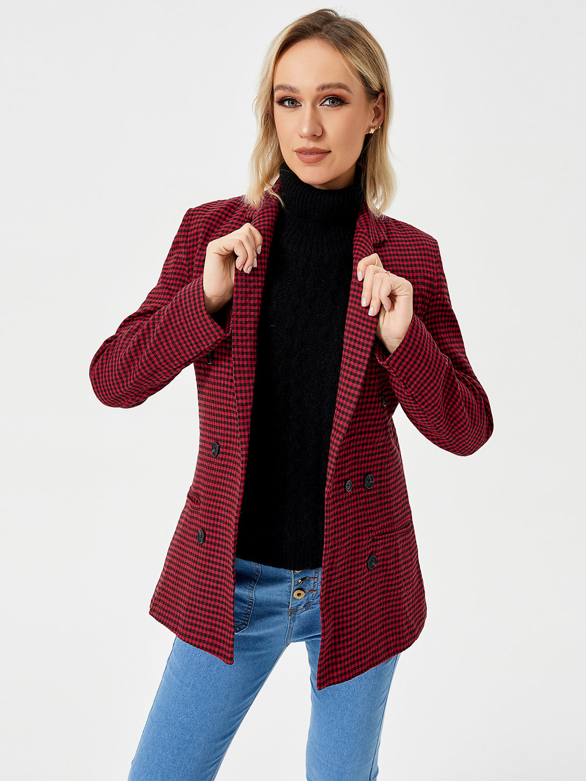 Women's Casual Blazer Jacket
