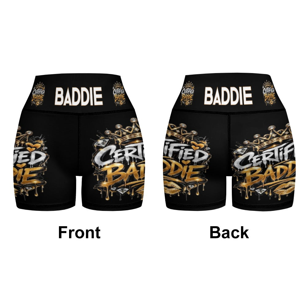 CERTIFIED BADDIE Women's Yoga Set with Shorts – Luxe Activewear