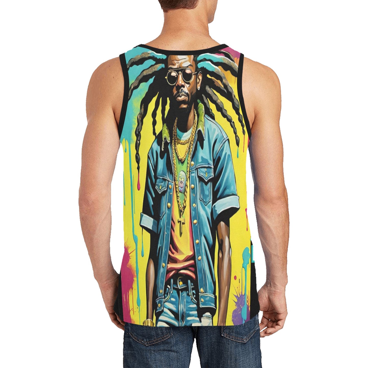 TEAM LOTTERY GUDAMAN Men's All Over Print Tank Top (Model T57)