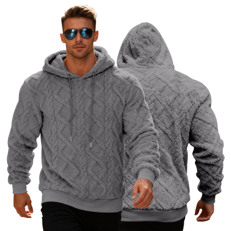 Plush Hooded Sweatshirt