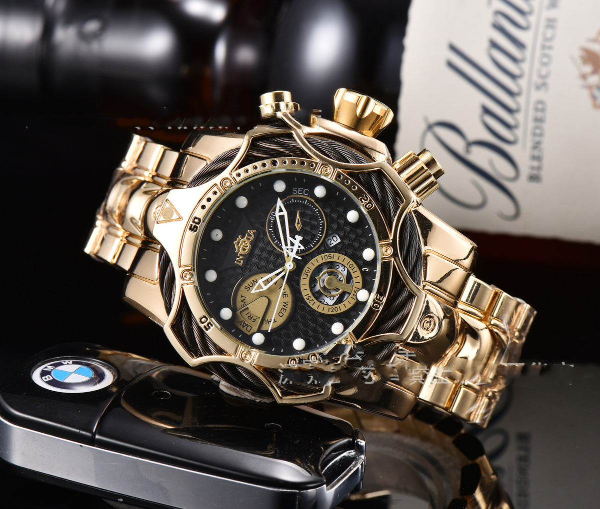Prestigious Men's Quartz Watch