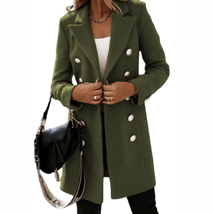 Fashion Turndown Collar Jacket For Women