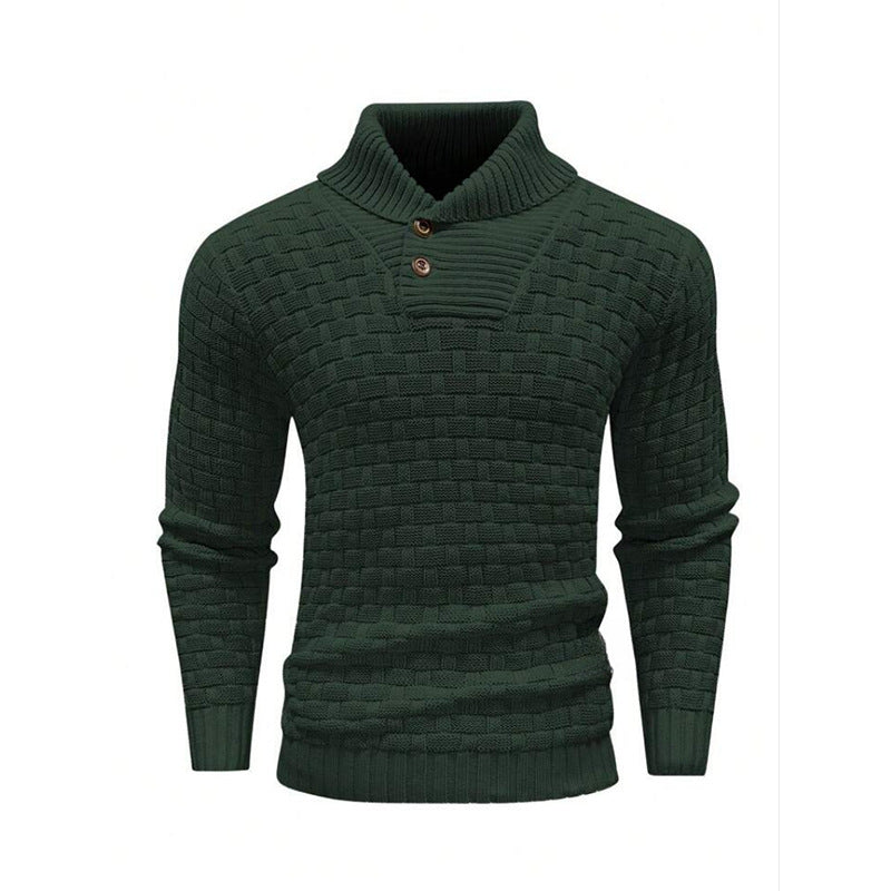 Men's Slim Turtleneck Sweater