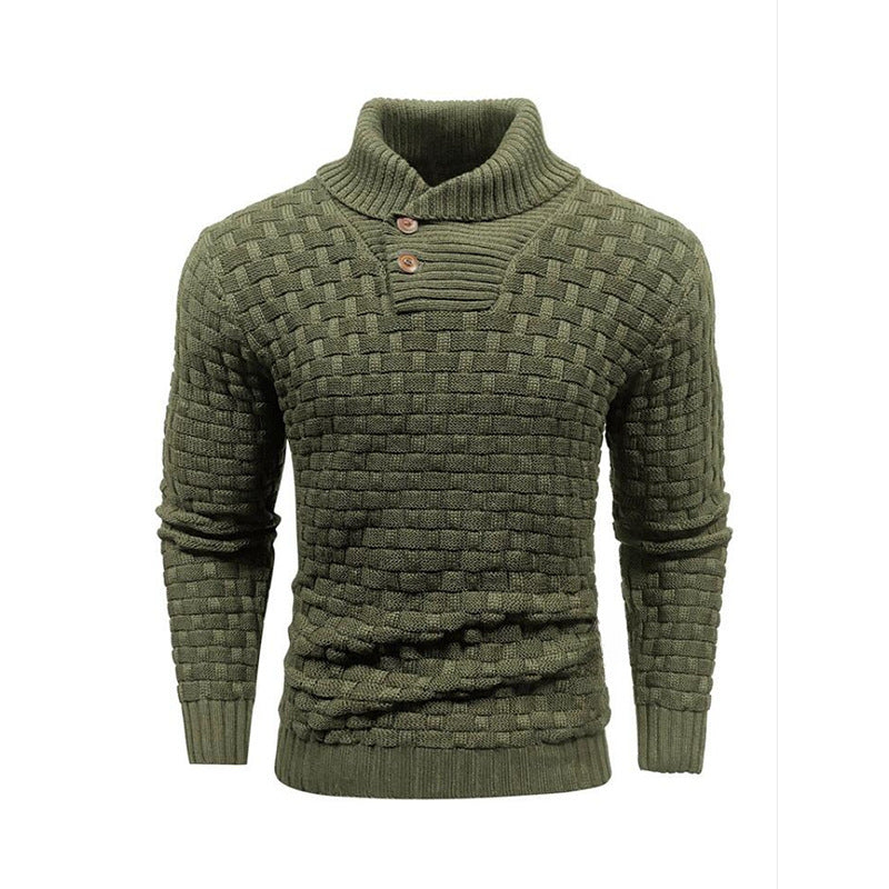 Men's Slim Turtleneck Sweater