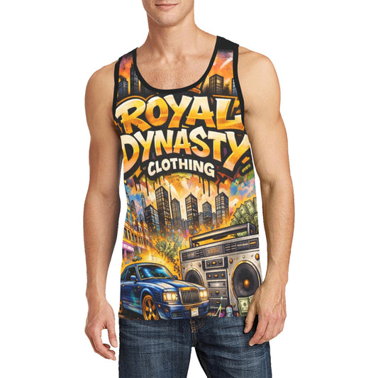 ROYAL DYNASTY BIG MONEY V1 Men's All Over Print Tank Top (Model T57)
