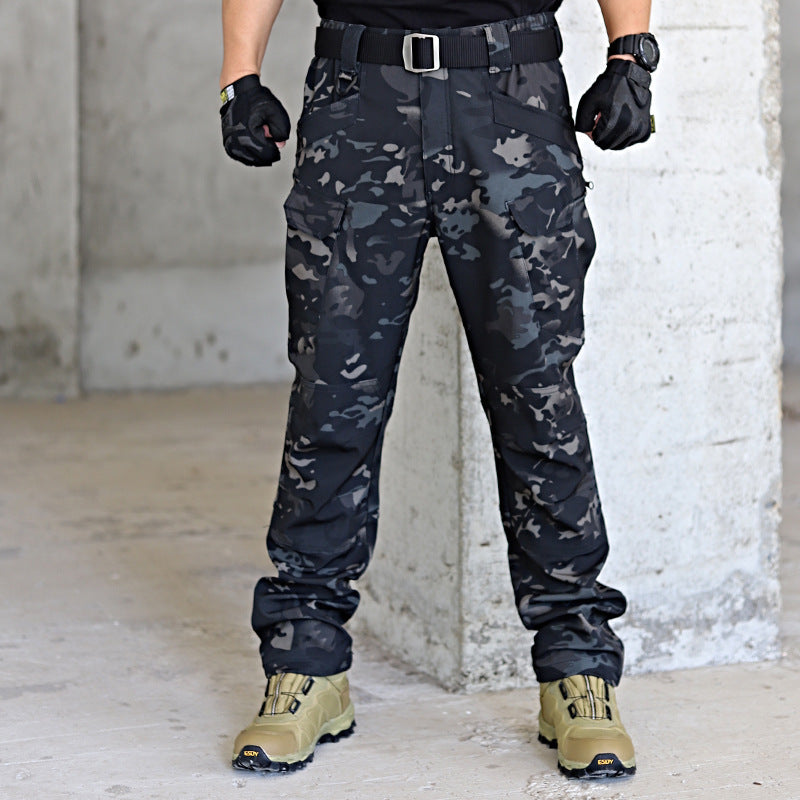 Tactical  Men's Fleece-lined Waterproof Shark Skin Pants