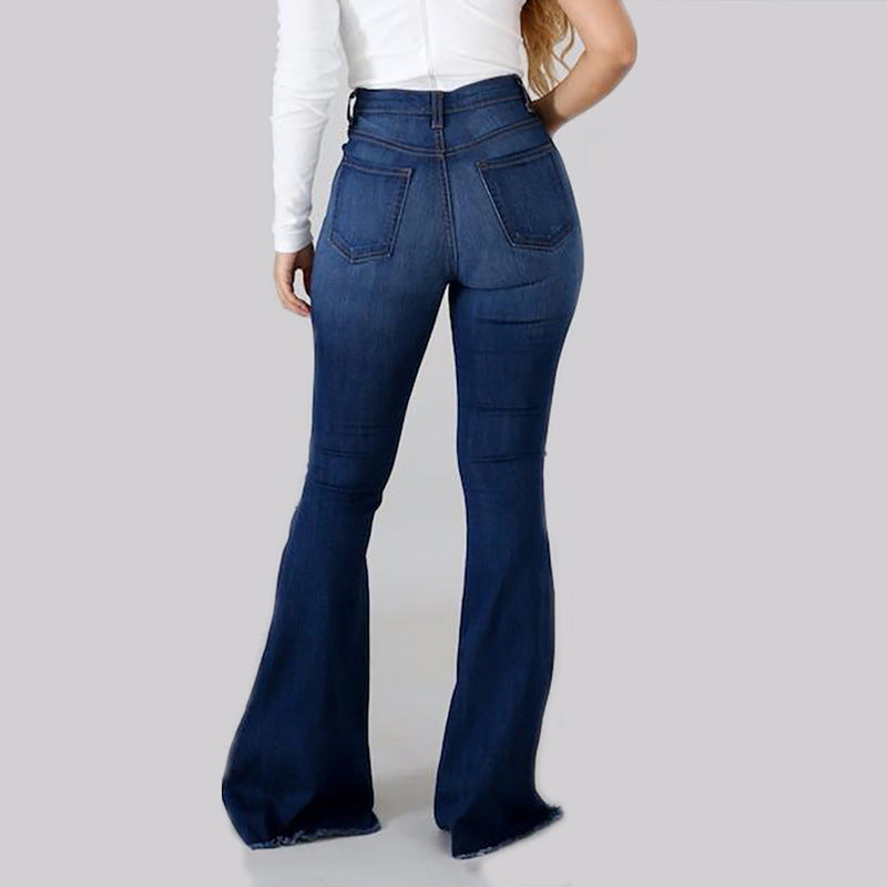 Women's Slim-fit Ripped Jeans