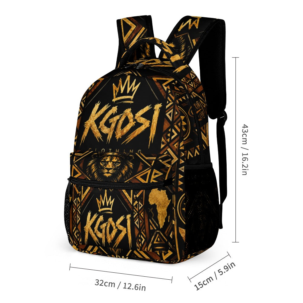 KGOSI Three-Piece Moneypack, Lunch Bag & Pencil Case Set